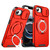 iPhone 17e / 16e Sliding Camshield Ring Holder Phone Case - Red