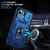 iPhone 17e / 16e Sliding Camshield TPU + PC Phone Case with Holder - Navy Blue