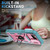 iPhone 17e / 16e Sliding Camshield TPU + PC Phone Case with Holder - Pink+Green