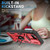 iPhone 17e / 16e Sliding Camshield TPU + PC Phone Case with Holder - Red+Black