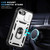 iPhone 17e / 16e Sliding Camshield TPU + PC Phone Case with Holder - White+Black