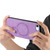 iPhone 17e / 16e Solid Color Retro Magsafe PU Back Cover Phone Case - Purple
