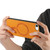 iPhone 17e / 16e Solid Color Retro Magsafe PU Back Cover Phone Case - Yellow