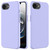 iPhone 17e / 16e Solid Color Silicone Phone Case - Purple