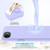 iPhone 17e / 16e Solid Color Silicone Phone Case - Purple
