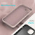 iPhone 17e / 16e Solid Color Silicone Phone Case - Sand Pink