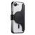 iPhone 17e / 16e Splitable Electroplated MagSafe RFID Anti-theft Leather Phone Case with Lens Film - Black