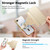 iPhone 17e / 16e Splitable Electroplated MagSafe RFID Anti-theft Leather Phone Case with Lens Film - Gold