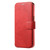 iPhone 17e / 16e Splitable Electroplated MagSafe RFID Anti-theft Leather Phone Case with Lens Film - Red