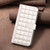 iPhone 17e / 16e Square Texture Leather Phone Case - Beige