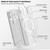 iPhone 17e / 16e Star Shield Thin Circle MagSafe Phone Case - White