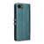 iPhone 17e / 16e Stitched Magnetic Buckle Leather Phone Case - Green