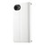 iPhone 17e / 16e Stitching Multi-card Zipper Wallet Leather Phone Case with Short Strap - White