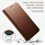 iPhone 17e / 16e Suteni Calf Texture Horizontal Flip Leather Phone Case - Brown