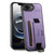 iPhone 17e / 16e Suteni H13 Litchi Leather Wrist Strap Wallet Back Phone Case - Purple