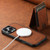 iPhone 17e / 16e Suteni H17 Litchi Texture Leather MagSafe Detachable Wallet Phone Case - Khaki