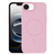 iPhone 17e / 16e Thin Circle PC Injection MagSafe Phone Case - Cherry Pink