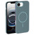 iPhone 17e / 16e Thin Circle PC Injection MagSafe Phone Case - Ocean Blue