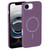 iPhone 17e / 16e Thin Circle PC Injection MagSafe Phone Case - Sunset Purple