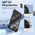 iPhone 17e / 16e TPU + PC Lens Protection Phone Case - Black