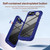 iPhone 17e / 16e TPU + PC Lens Protection Phone Case - Blue