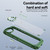 iPhone 17e / 16e TPU + PC Lens Protection Phone Case - Green