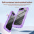 iPhone 17e / 16e TPU + PC Lens Protection Phone Case - Purple