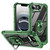 iPhone 17e / 16e TPU + PC Lens Protection Phone Case with Ring Holder - Green