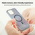 iPhone 17e / 16e Translucent Frosted Skin PC MagSafe Phone Case - White