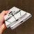 iPhone 17e / 16e Transparent Frame IMD Cream Phone Case - Line Skeleton Hand