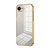 iPhone 17e / 16e Transparent Plating Fine Hole Phone Case - Gold