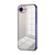 iPhone 17e / 16e Transparent Plating Fine Hole Phone Case - Purple