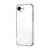 iPhone 17e / 16e Transparent Plating Fine Hole Phone Case - Silver