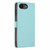 iPhone 17e / 16e Tree Cat Embossed Flip Vegan Leather Phone Case - Light Green
