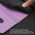 iPhone 17e / 16e Tulips Butterfly Pattern Magnetic Vegan Leather Phone Case - Light Purple