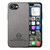 iPhone 17e / 16e Twill Fabric Leather Skin Back Phone Case - Gray