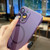iPhone 17e / 16e Ultra-thin MagSafe Frosted PC Phone Case - Clear Deep Purple
