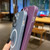 iPhone 17e / 16e Ultra-thin MagSafe Frosted PC Phone Case - Clear Deep Purple