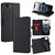 iPhone 17e / 16e Ultra-thin Voltage Side Buckle Horizontal Flip Leather Phone Case - Black