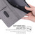 iPhone 17e / 16e Ultra-thin Voltage Side Buckle Horizontal Flip Leather Phone Case - Rose Gold