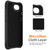 iPhone 17e / 16e Wave Texture MagSafe Magnetic Liquid Silicone Phone Case - Black