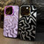 iPhone 17e / 16e Wavy Stripes Pattern Frosted IMD 2-in-1 PC Phone Case - Green