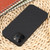 iPhone 17e / 16e Weave Texture Silicone Phone Case - Black