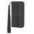 iPhone 17e / 16e Woven Texture Stitching Magnetic Leather Phone Case - Black