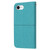 iPhone 17e / 16e Woven Texture Stitching Magnetic Leather Phone Case - Blue