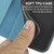 iPhone 17e / 16e Woven Texture Stitching Magnetic Leather Phone Case - Blue