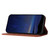 iPhone 17e / 16e Woven Texture Stitching Magnetic Leather Phone Case - Brown