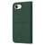 iPhone 17e / 16e Woven Texture Stitching Magnetic Leather Phone Case - Green