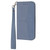 iPhone 17e / 16e Woven Texture Stitching Magnetic Leather Phone Case - Grey