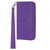 iPhone 17e / 16e Woven Texture Stitching Magnetic Leather Phone Case - Purple